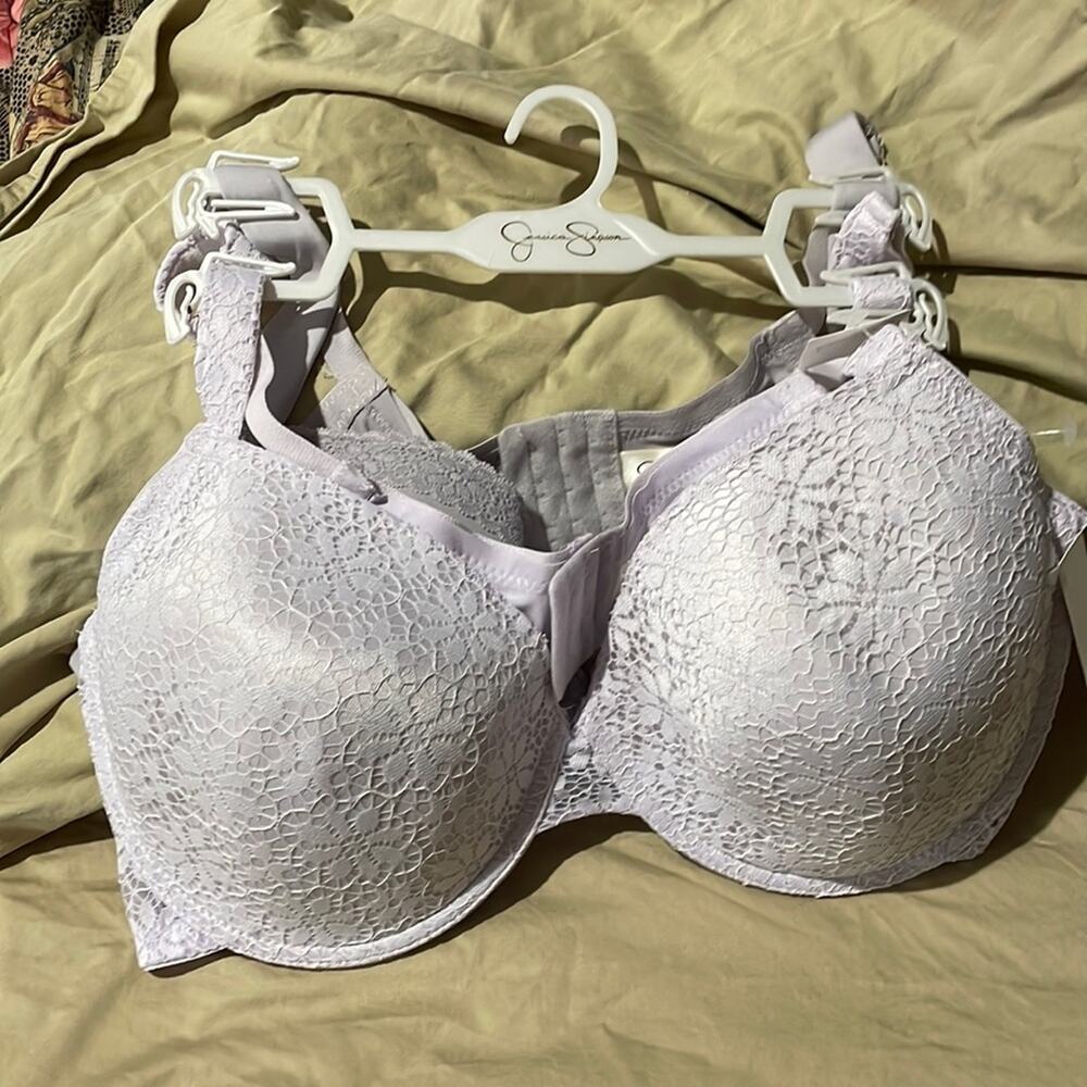 Jessica Simpson bra 2pack 42D full figure style comfort straps NWT perfect
